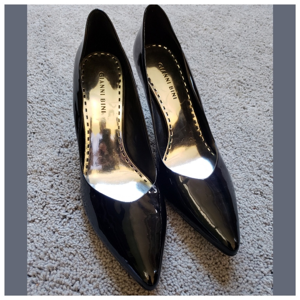 GIANNI BINI PAINTED PUMPS Size 9M